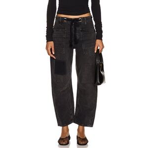 We the Free Moxie Pull On Barrel Jeans